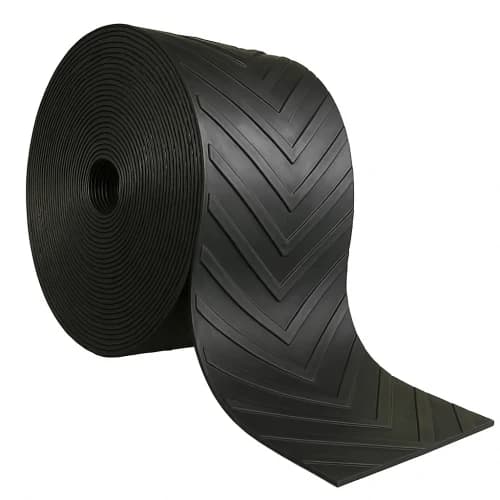 Cleated conveyor belting