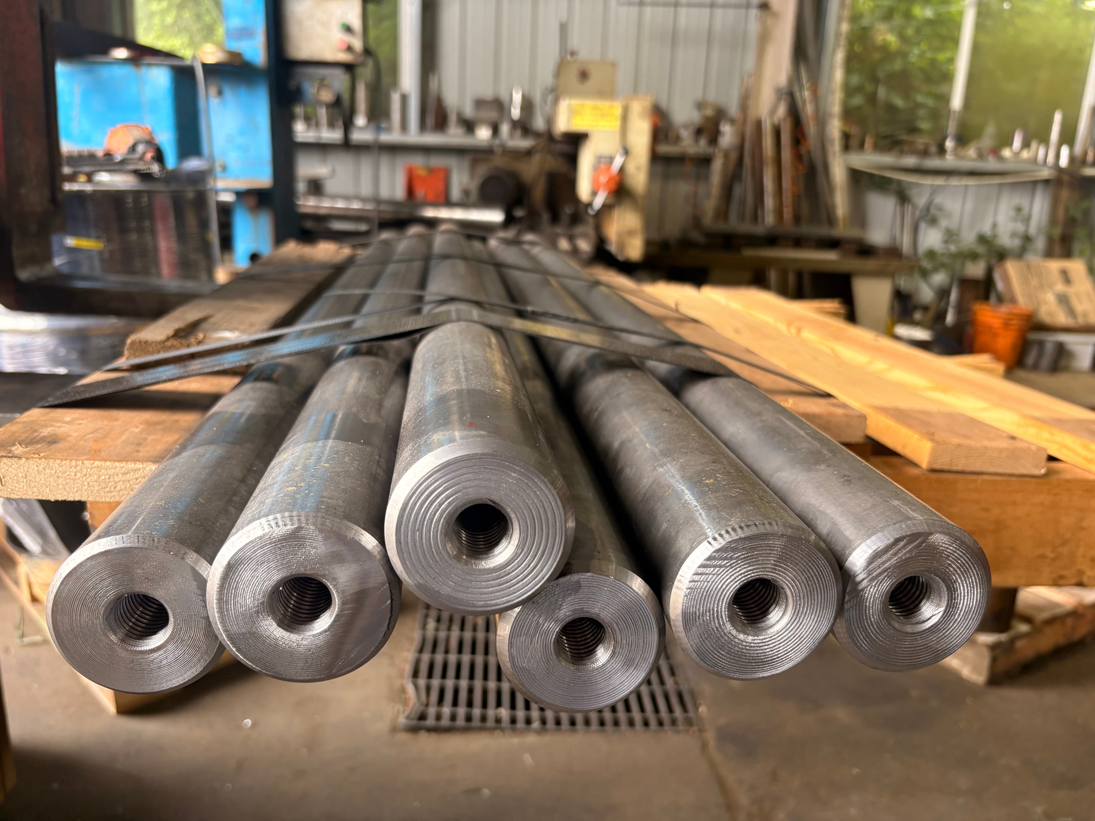 Machined rollers